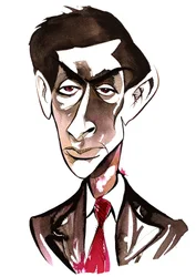 Hans Krasa - Farbkarikatur